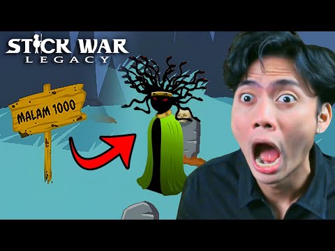 MISTERI MALAM 1000 MODE ZOMBIE ADA MEDUSA! Stick War: Legacy - Indonesia