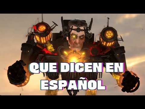 G-Titan vs Juggernaut en español latino Skibidi Toilet temporada 25