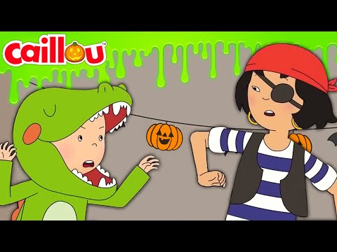 Festa de Halloween do Caillou | Caillou em Português - WildBrain