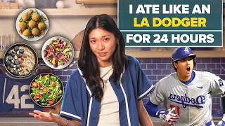 I Ate Like An LA Dodger for 24 Hours