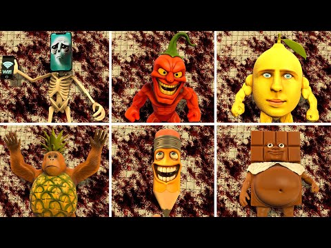 I TORTURE NEWCIOCCOLATINI PANCIONCIONI MON MON MON LEMON    ITALIAN AI BRAINROT MEMES FAMILY In GMod