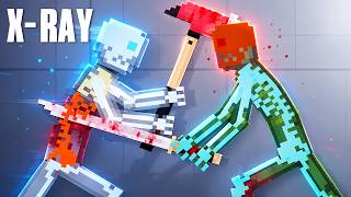 X-Ray Vision Fight – People Playground vs Melon Playground