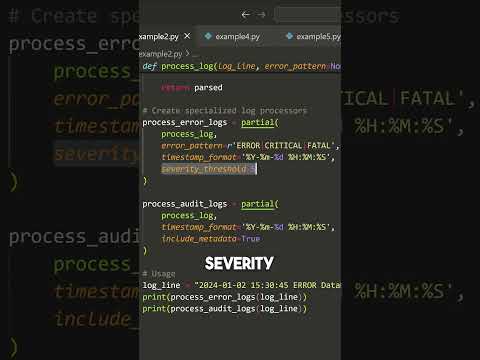 ✅ Use functools to streamline process logging in Python