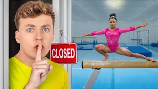 I Snuck into a Gymnastics Gym OVERNIGHT