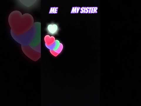 me and my sister did this trend #roblox