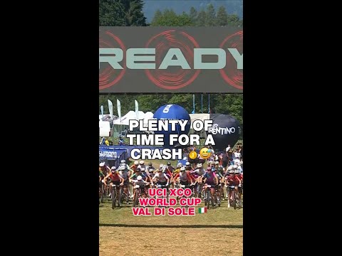 Puck pulled an unreal gap on the rest of the riders in Val di Sole! 🏎️💨