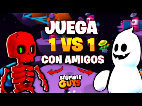 ✅COMO JUGAR 1 VS 1 EN STUMBLE GUYS - MACHAIN👻