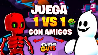 ✅COMO JUGAR 1 VS 1 EN STUMBLE GUYS - MACHAIN👻