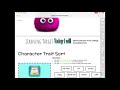 Character Traits and Feelings Assessment