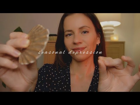 ASMR Reiki for seasonal depression ✂︎ negative energy removal