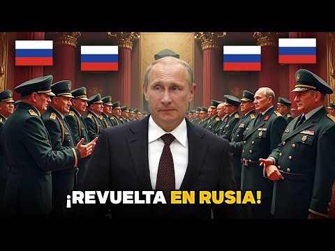 ¡Rebelión en Rusia! Altos mandos militares exigen la renuncia de Putin.