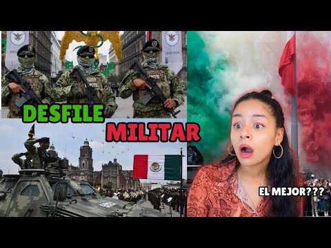 EXTRANJERA REACCIONA a DESFILE MILITAR de MÉXICO 2024