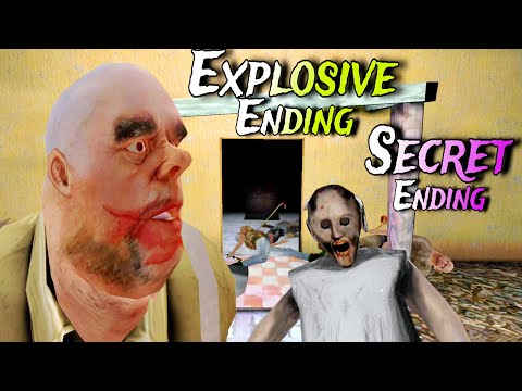 The Twins With Granny And Grandpa Explosive Ending To Mr. Meat Secret Ending