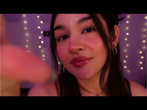 ASMR Spit Painting You with My Fingers 🎨 Personal Attention + Mouth Sounds