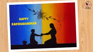 Raksha Bandhan drawing / Rakhi drawing / Happy Raksha Bandhan drawing easy / Rakhi Bandhan