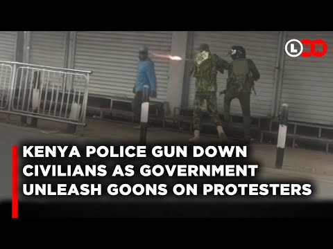 Kenya Police Shoot Another Civilian As State Deploys Goons Against Albert Ojwang Protesters | LNN