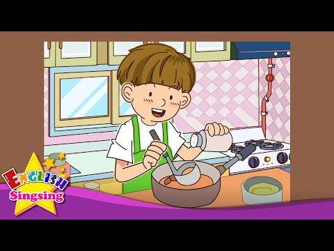 Where are you? In the kitchen. bedroom. (In the house) - Education English song for Kids with lyrics - YouTube
