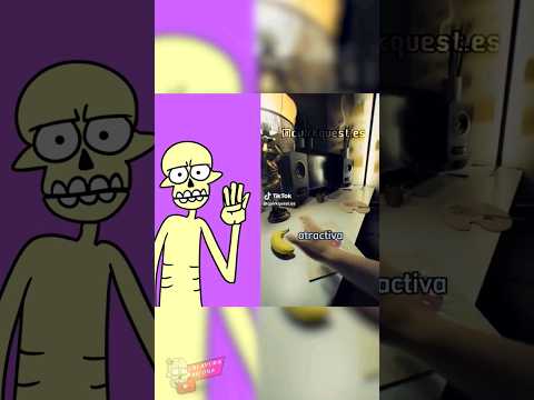 Levanta un dedo versión ATRACTIV@! | Calavera meona #animacion #dibujos #humor #reaccion