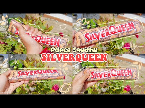 AKU BIKIN PAPER SQUISHY SILVERQUEEN!!!! MIRIP SAMA YANG ASLI!!! 😱 #papersquishy #diycrafts