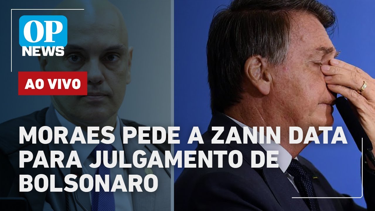 🔴AO VIVO Moraes pede a Zanin data para julgamento de Bolsonaro Lula x Trump Cúpula do Alasca