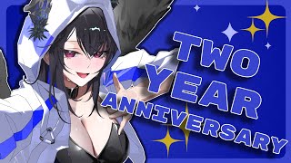 happy two year anniversary  💙