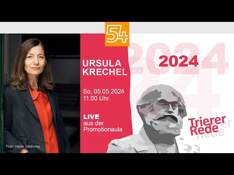 Trierer Rede 2024 mit Ursula Krechel | „Vom Herzasthma des Exils“