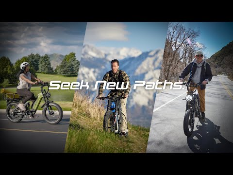 Uncover boundless opportunities waiting for you with the Cyrusher ebike! Let the adventure begin!