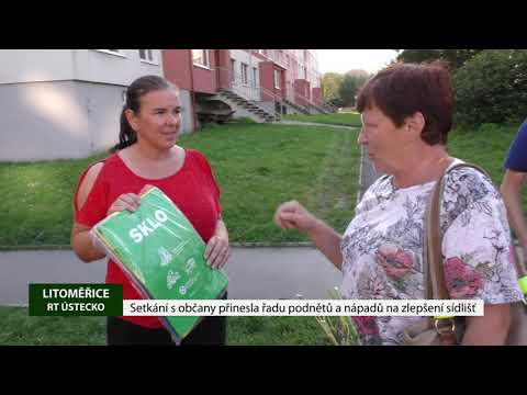 Setkání s občany přinesla řadu podnětů a nápadů na zlepšení sídlišť