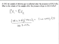 Gas Laws and Kinetic Theory