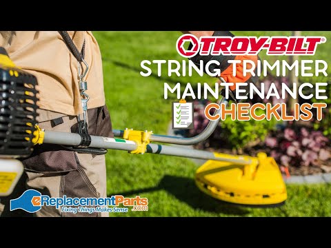 How Do You Make Sure Your Trimmer Works its Best? Use Our Troy-Bilt Trimmer Maintenance Checklist! 📝