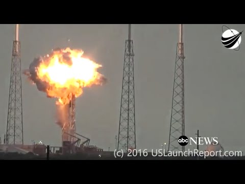 SpaceX Explosion CAUGHT ON TAPE