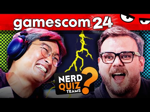 NERD QUIZ Teams - gamescom 2024 Edition | Budi & Colin vs. Eddy & Nils