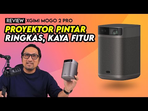 Proyektor Pintar Ringkas, Kaya Fitur, 400 ISO Lumens utk Layar Besar di Mana Saja: XGIMI MoGo 2 Pro