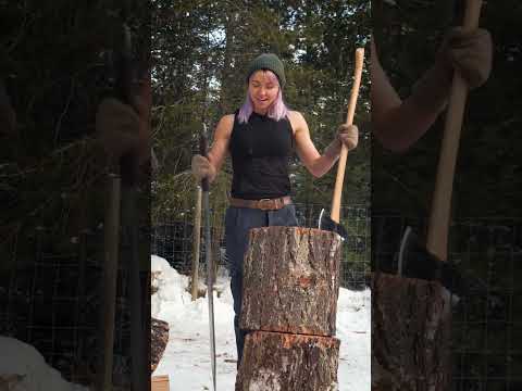 Wood Chopping Sword vs. Maul