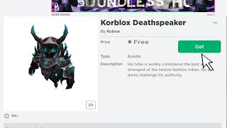 CHEAP KORBLOX *FUNNY*