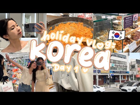 •. Korea Vlog #1 : Transit di Singapore, sampai Korea langsung belanja baju dan skincare .•