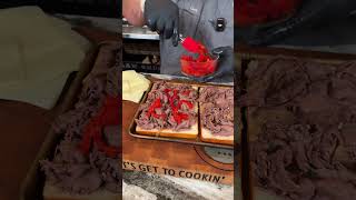 easy chicago italian beef sliders on the pellet grill #bbqshorts