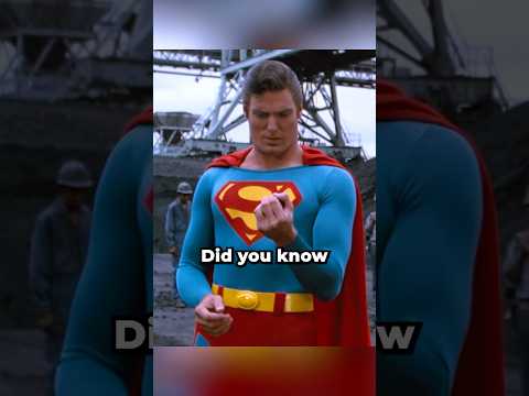 Did you know for Superman 3?