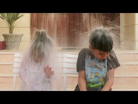 مقلب جعلناها تمطر!