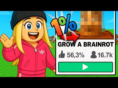1% DE CHANCE pour 1000 ROBUX sur ROBLOX ! GROW A GARDEN ... nn c fo c grow a brainrot