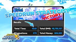 How To Solo Speedrun Trial 2 Strategist ASTD X