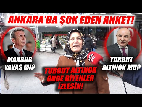 Tüm Ankaralıların Uğrak Noktası Kızılay'da İnanılmaz Anket! Kesintisiz Anket ŞOOK Edecek!