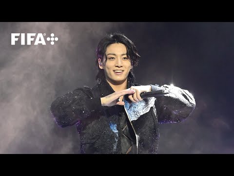 Jung Kook from BTS performs ‘Dreamers’ at FIFA World Cup opening ceremony