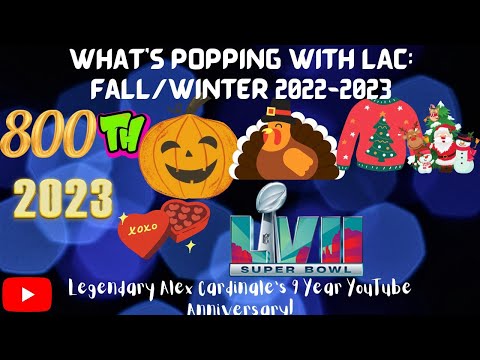 What's Popping With LAC_ Fall and Winter 2022-2023 Summer maybe coming to an end! It's time to prepare for perhaps the BUSIEST time of the year! 4 Holi