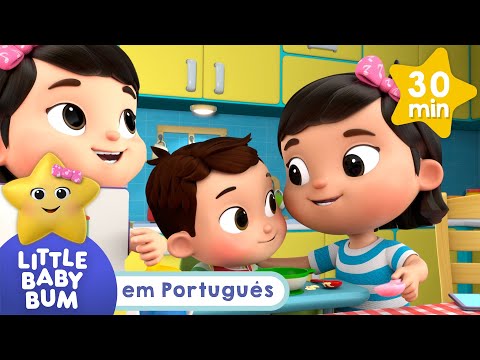 Hora de comer | 2 HORAS DE LBB BRASIL! | Desenhos Animados e Músicas Infantis em Português