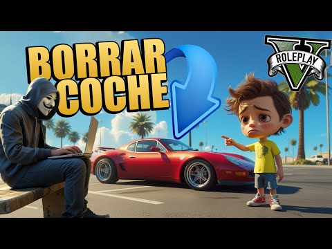 Usé Los Hacks Para Borrar Todos Los Coches De Antiroles En GTA 5 Roleplay