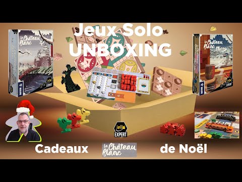 Unboxing - Le chateau blanc + extension matcha | iello Expert | jeu de société
