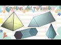 Pyramids and Prisms Characteristics