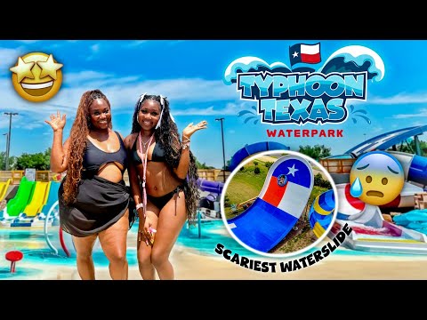 KARISSA REFUSED TO LET ME GO ON THE SCARIEST SLIDE AT THE WATER PARK