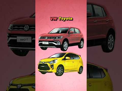 VW dan Toyota #shorts